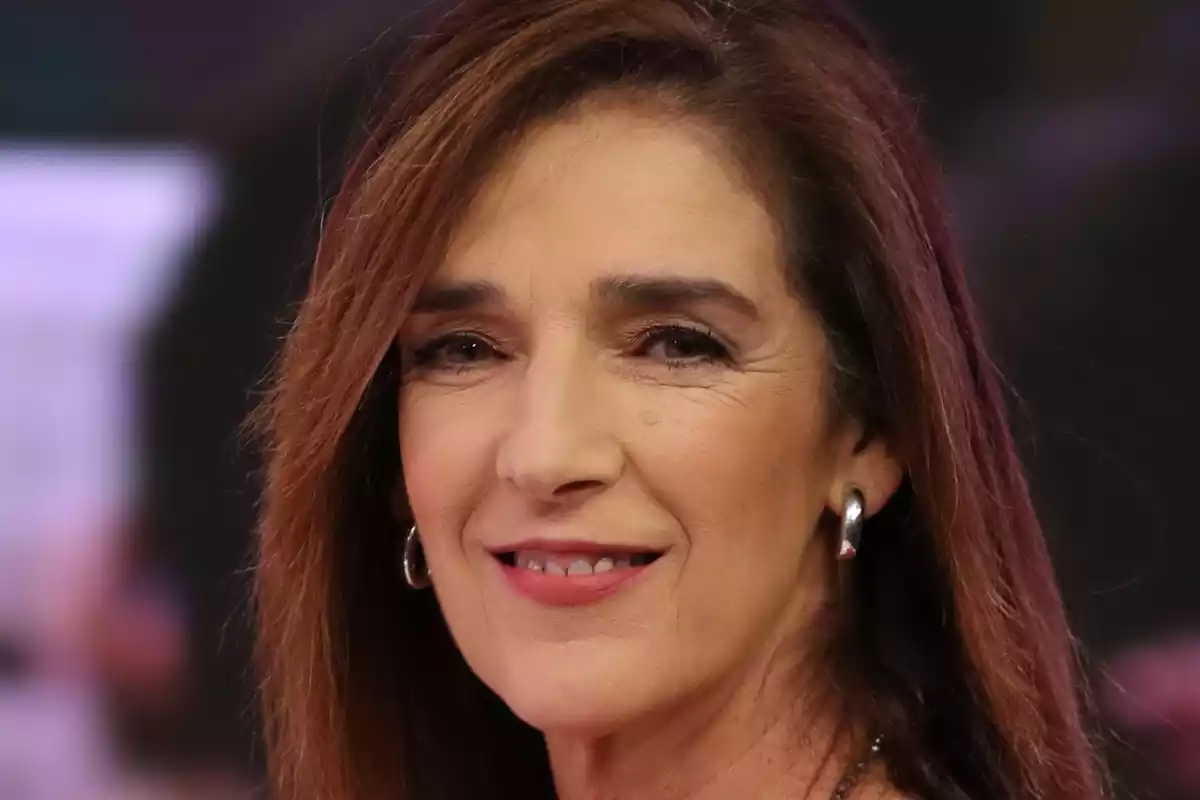 Paloma García Pelayo en el programa de televisión "Aquellos maravillosos años" en Madrid el miércoles 23 de octubre de 2019.