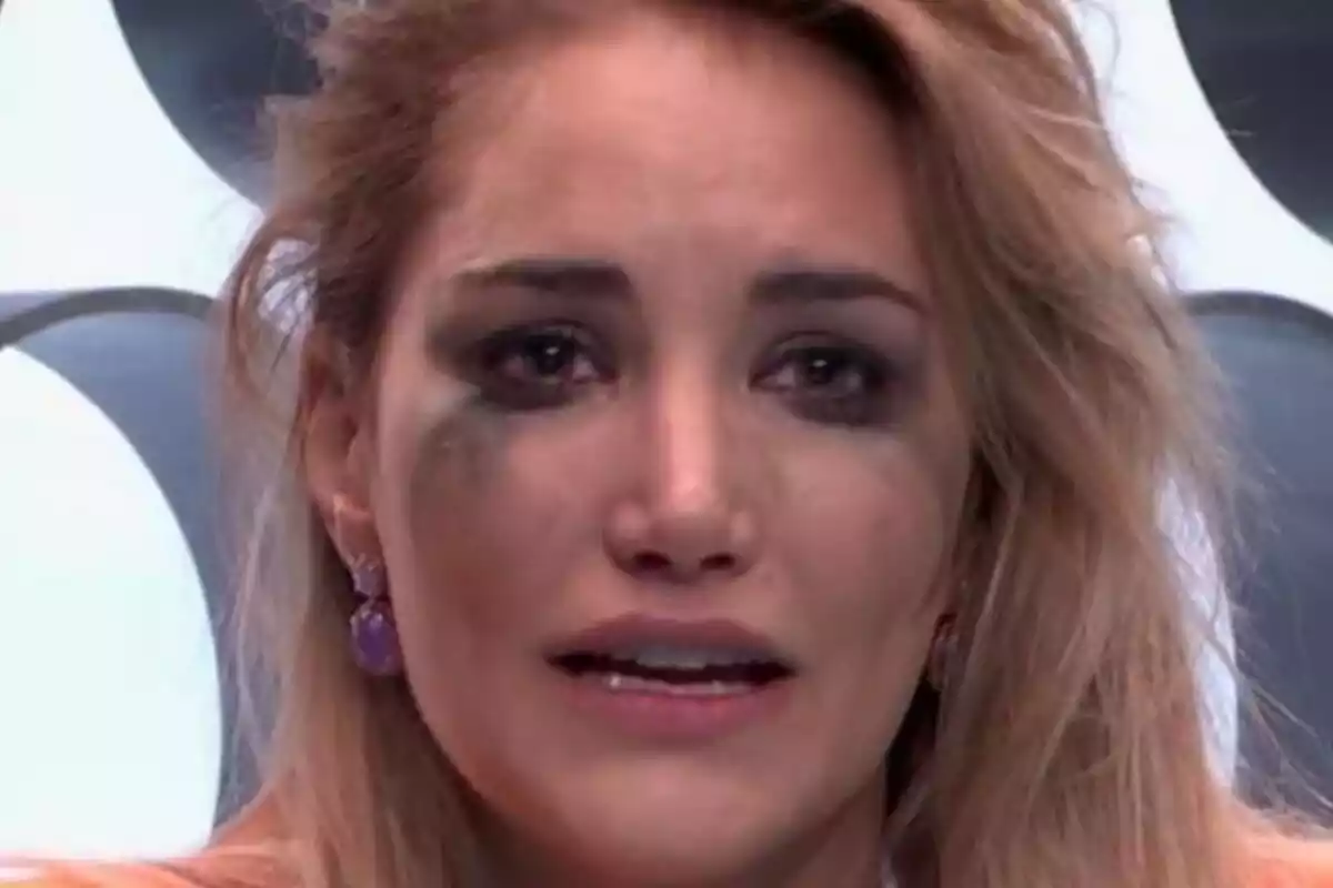 Captura de Alba Carrillo llorando en 'GH VIP'