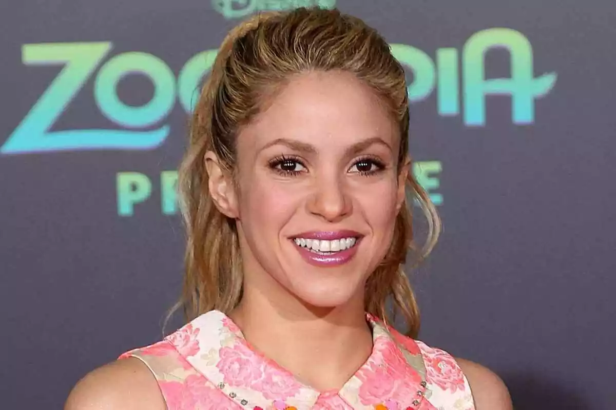 Fotografia de Shakira en un evento